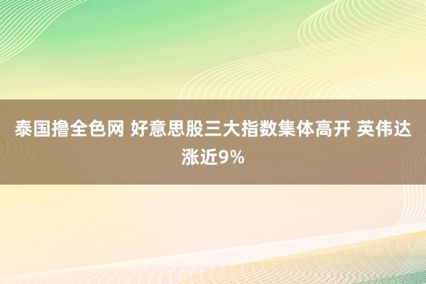 泰国撸全色网 好意思股三大指数集体高开 英伟达涨近9%